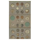 1948-PDS US Mint Sets - 28 Total Coins