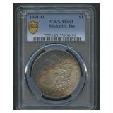 1901-O Morgan Silver Dollar PCGS MS 63