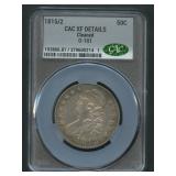 1815/2 Capped Bust Half Dollar CAC XF Details