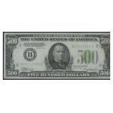 1934 $500 Federal Res Note New York FR- 2201B