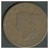 1819/8 Coronet Head Large Cents