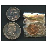 1953 US 5-Coin Proof Set - Cardboard Box