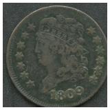 1809 Classic Head Half Cent