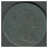 1800 80/79 Draped Bust Large Cent