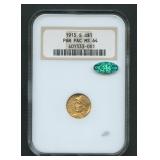 1915-S Pan Pac Commem Gold $1 NGC MS64