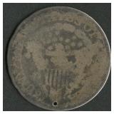 1806/5 Draped Bust Quarter Holed