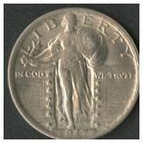 1917 T2 Standing Liberty Quarter