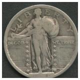 1921 (?) Standing Liberty Quarter