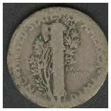 1921 Mercury Head Dime