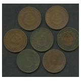 7- Mixed Date Two Cent Pieces