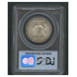 1948-D Franklin Half Dollar PCGS MS65 FBL