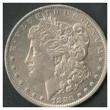 1880-O Morgan Silver Dollar