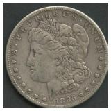 1885-S Morgan Silver Dollar