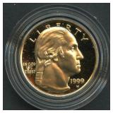 1999-W G Washington Proof Commem $5 Gold