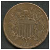 1866 Two-Cent Piece