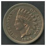 1862 Copper-Nickel Indian Head Cent