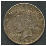 1934-S Peace Silver Dollar