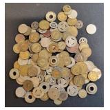 Bag of 14+ ozt Mixed Transportation Tokens