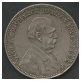 1895 Germany Bismarck 80th Birth Silver Medal