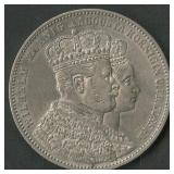 1861 Prussia William I 1 Thaler .900 Silver 18.5g