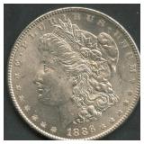 1886 Morgan Silver Dollar