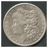 1884-CC Morgan Silver Dollar