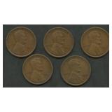 5- 1922-D Lincoln Head Cents
