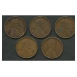 5- 1911-S Lincoln Head Cents