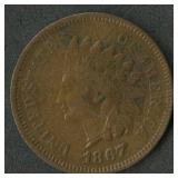 1867/7 (?) Indian Head Cent