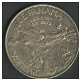 1947 Panama 1 Balboa .900 Silver 26.73g