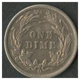 1899-O Liberty Head Barber Dime