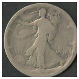 1916-S Walking Liberty Half Dollars