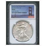 2011(S) ASE Silver Eagle NGC MS 69