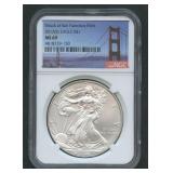 2012(S) ASE Silver Eagle NGC MS 69