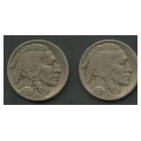 1920-D and 1920-S Buffalo Nickels