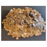 Bag of 1000 Mixed Lincoln Wheat Cents