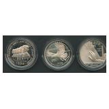 1994 US Veterans Commem Silver $1 Proof Set