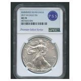 2017-W ASE Burnished Silver Eagle NGC MS70