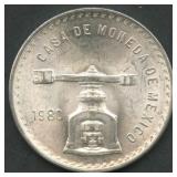1980 Mexico Casa de Moneda .925 Silver 33.6 g