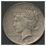 1921 Peace Silver Dollar