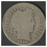1896-S Liberty Head Barber Dime