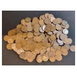 200- Mixed Late 1910's Lincoln Head Cents