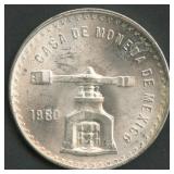 1980 Mexico Casa de Moneda .925 Silver 33.6 g