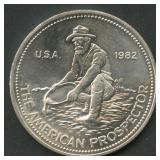 1982 Engelhard .999 Silver Round  1 ozt