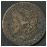 1890-CC Morgan Silver Dollar