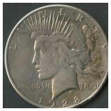 1928 Peace Silver Dollar