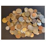 20 ozt Bag of Mixed Foreign Non-Silver Coins