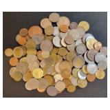 20 ozt Bag of Mixed Foreign Non-Silver Coins