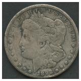 1892-CC Morgan Silver Dollar