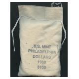 Philadelphia Mint Bag of 100 1980 SBA Dollars